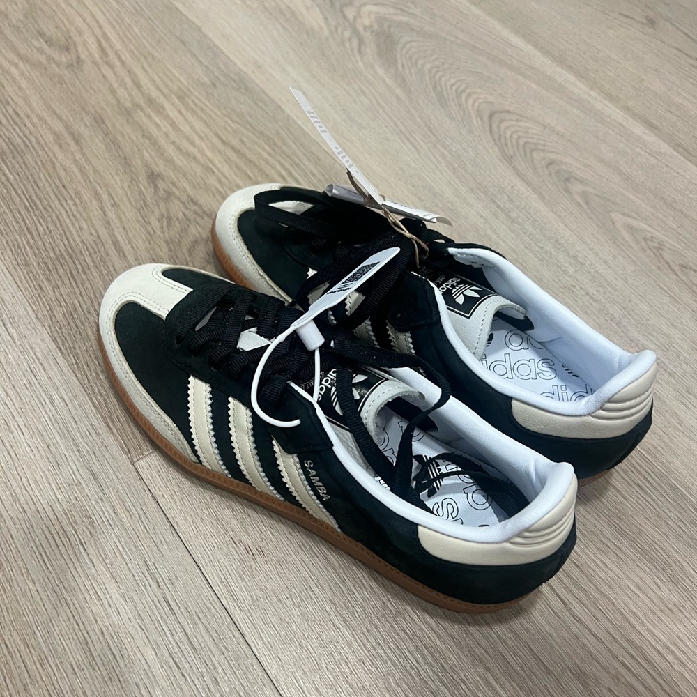 Adidas Black and White Sambas